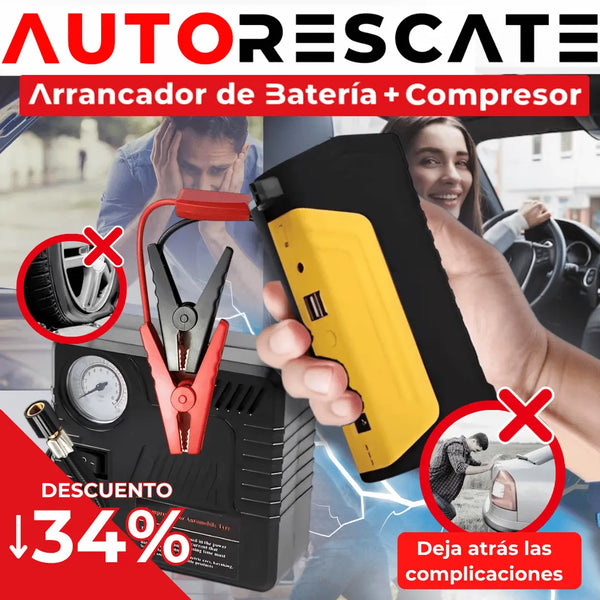 KIT AUTORESCATE 4 EN 1 - ¡Evita quedarte varado!
